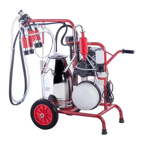 RMKM1085-Single Milking Single Bucket Mobile Milking Machine Cow-Oil Type